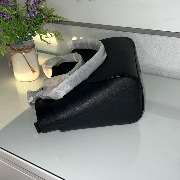 NWT Michael Kors JET SET TRAVEL Chain Tote & JS Lg Wrsltlt Wallet Set & Dust Bag - Picture 8 of 12